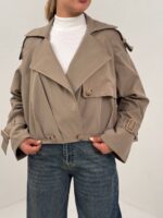 ترنچ کت قد 50 M - تصویر 4