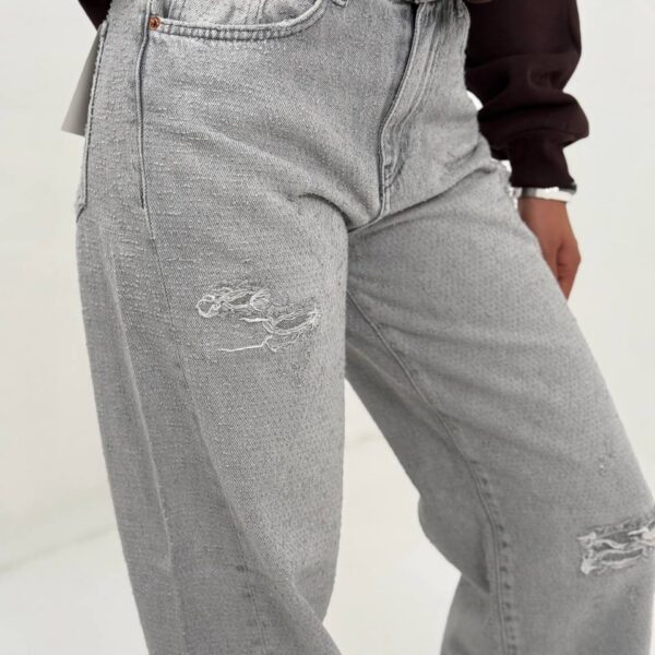 شلوار جین کایرا طوسی