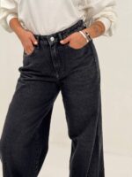 شلوار جین کایرا ذغالی - تصویر 2