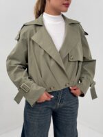 ترنچ کت قد 50 M - تصویر 3