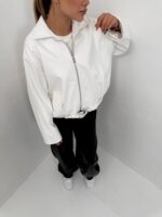 کت چرم سگک دار - تصویر 2