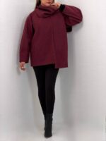 پالتو فوتر شال دار CH