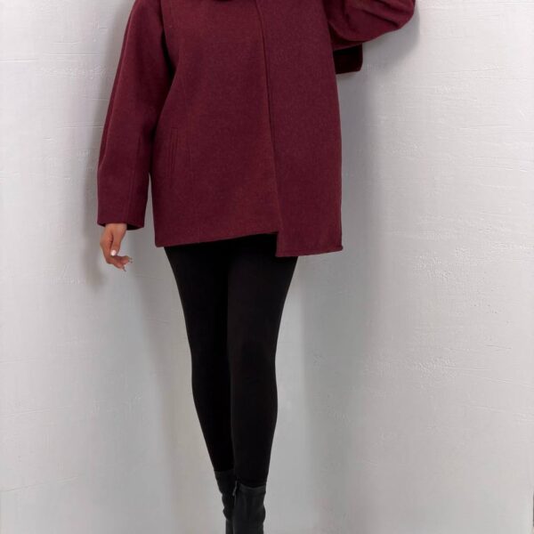 پالتو فوتر شال دار CH