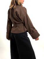 بارونی یقه ایستاده ولنتینو - تصویر 4