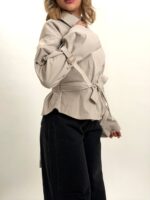 بارونی یقه ایستاده ولنتینو - تصویر 2