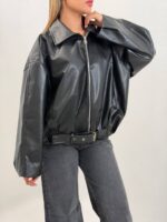 کت چرم Pull & Bear - تصویر 3