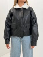 کاپشن یقه خز Yo - تصویر 4