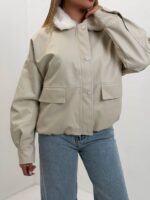 کاپشن یقه خز Yo - تصویر 6