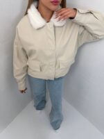 کاپشن یقه خز Yo - تصویر 5