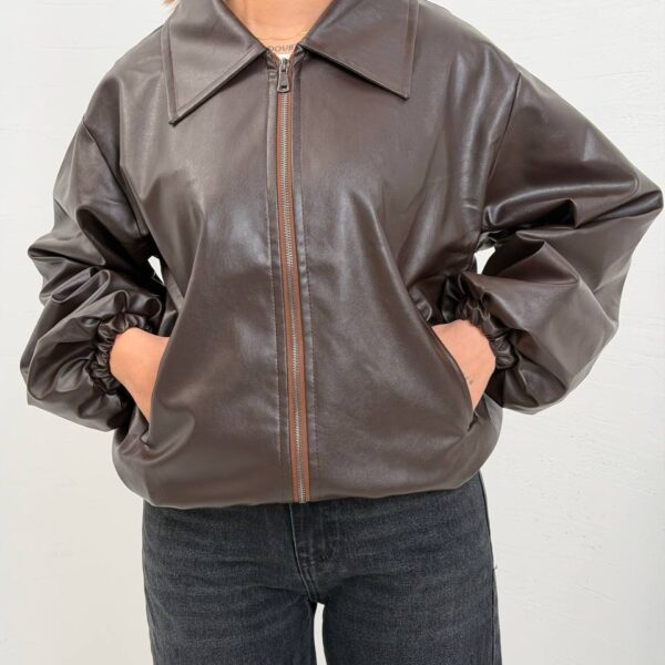 کت چرم زارا RO