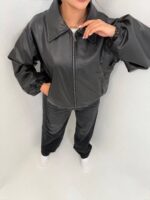 کت چرم زارا RO - تصویر 6