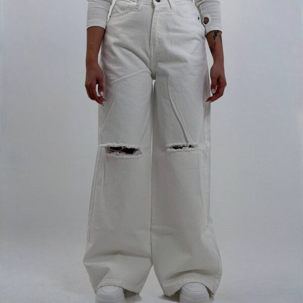 شلوار جین فول بگ H