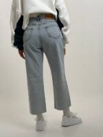 شلوار واید پایین کات یخی H - تصویر 3