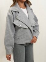 کت فوتر یقه انگلیسی پونزا - تصویر 2