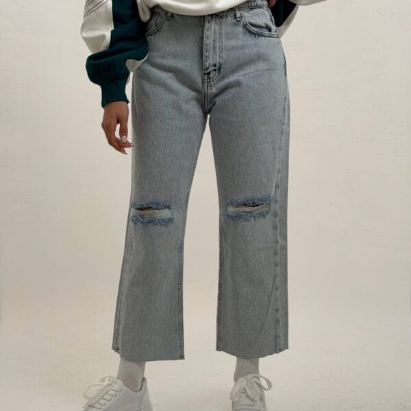 شلوار واید پایین کات یخی H