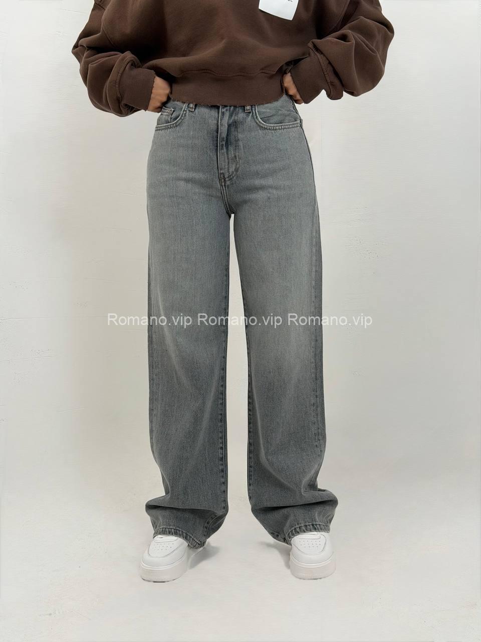 photo_3_2025-12-10_07-14-44 شلوار جین نیم بگ R - طوسی روشن - تصویر 1