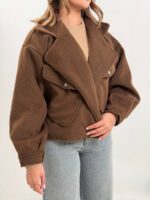 کت فوتر یقه انگلیسی پونزا - تصویر 5