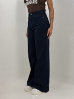 شلوار استریت فلرTJ-dark blue - تصویر 2